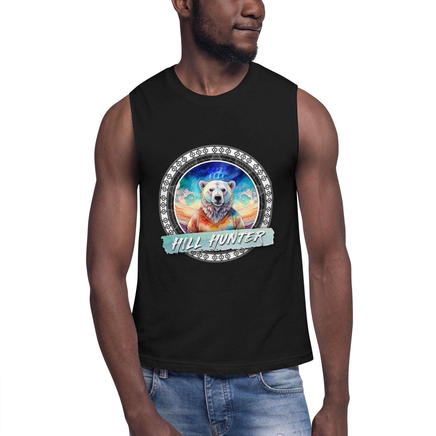 Polarity Bear Muscle Tee - Adult