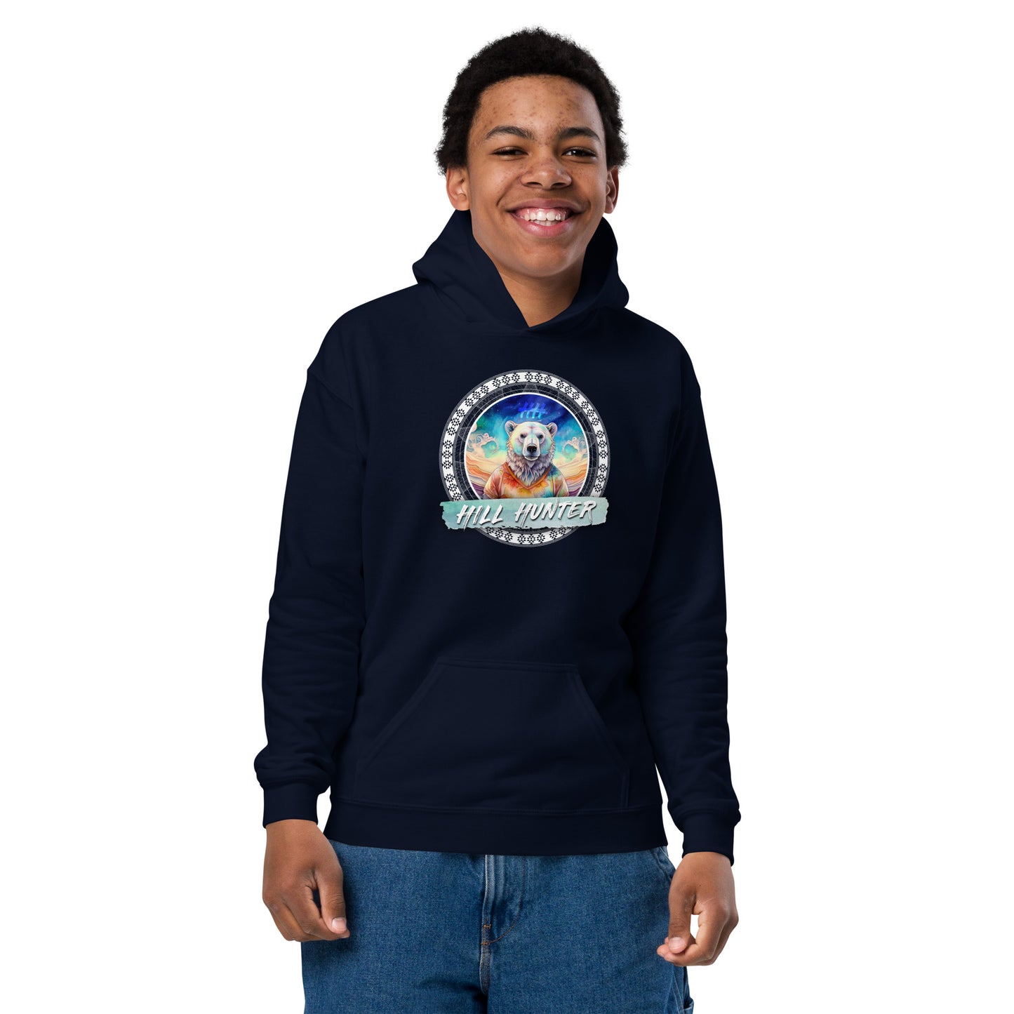 Polarity Bear Hoodie - Youth